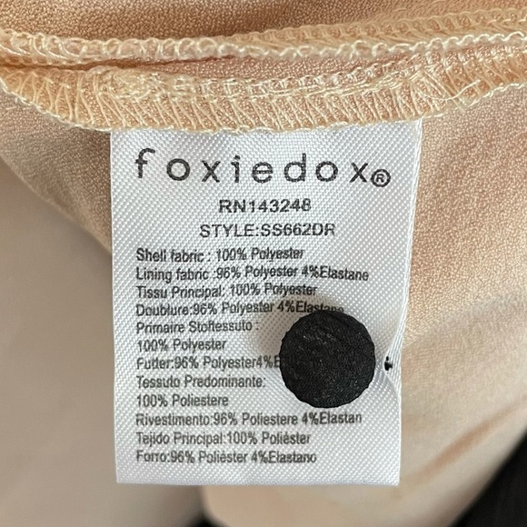 NWT Foxiedox Tristan Lace & Chiffon Maxi Dress - Picture 7 of 8